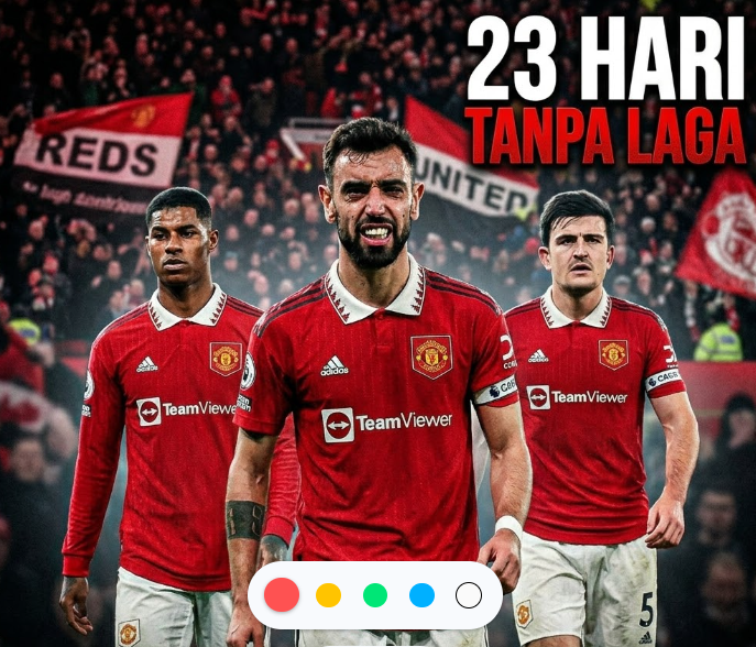 manchester united 23 HARI TANPA LAGA