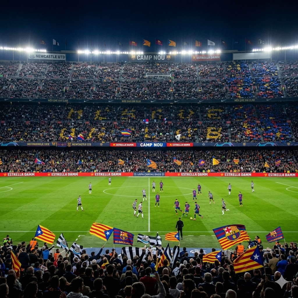 barcelona vs newcastle