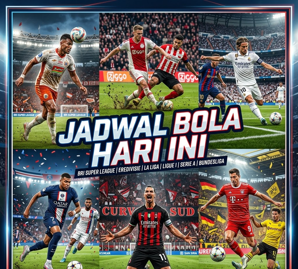 Jadwal Pertandingan Bola Hari Ini, 5 April 2026