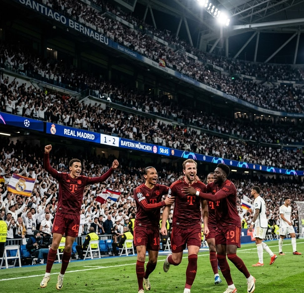 Bayern München Perkasa di Bernabéu, Mimpi Real Madrid Terancam