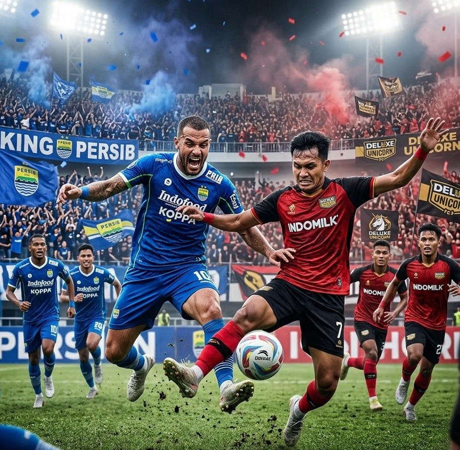 Persib vs Dewa United
