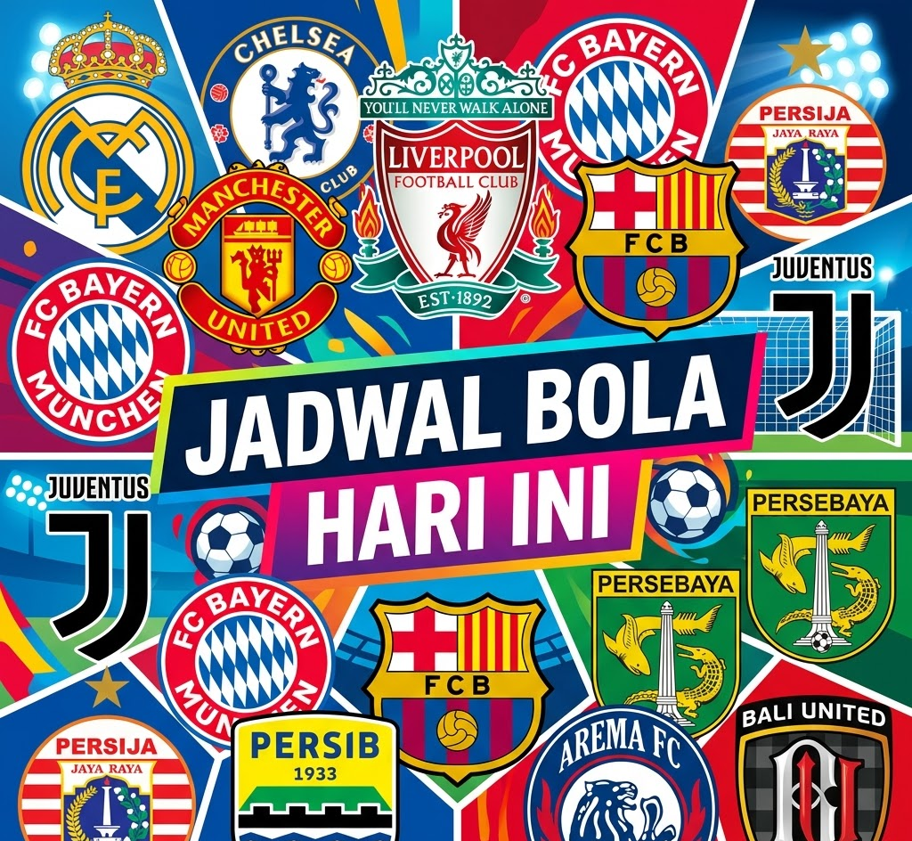 jadwal bola hari ini