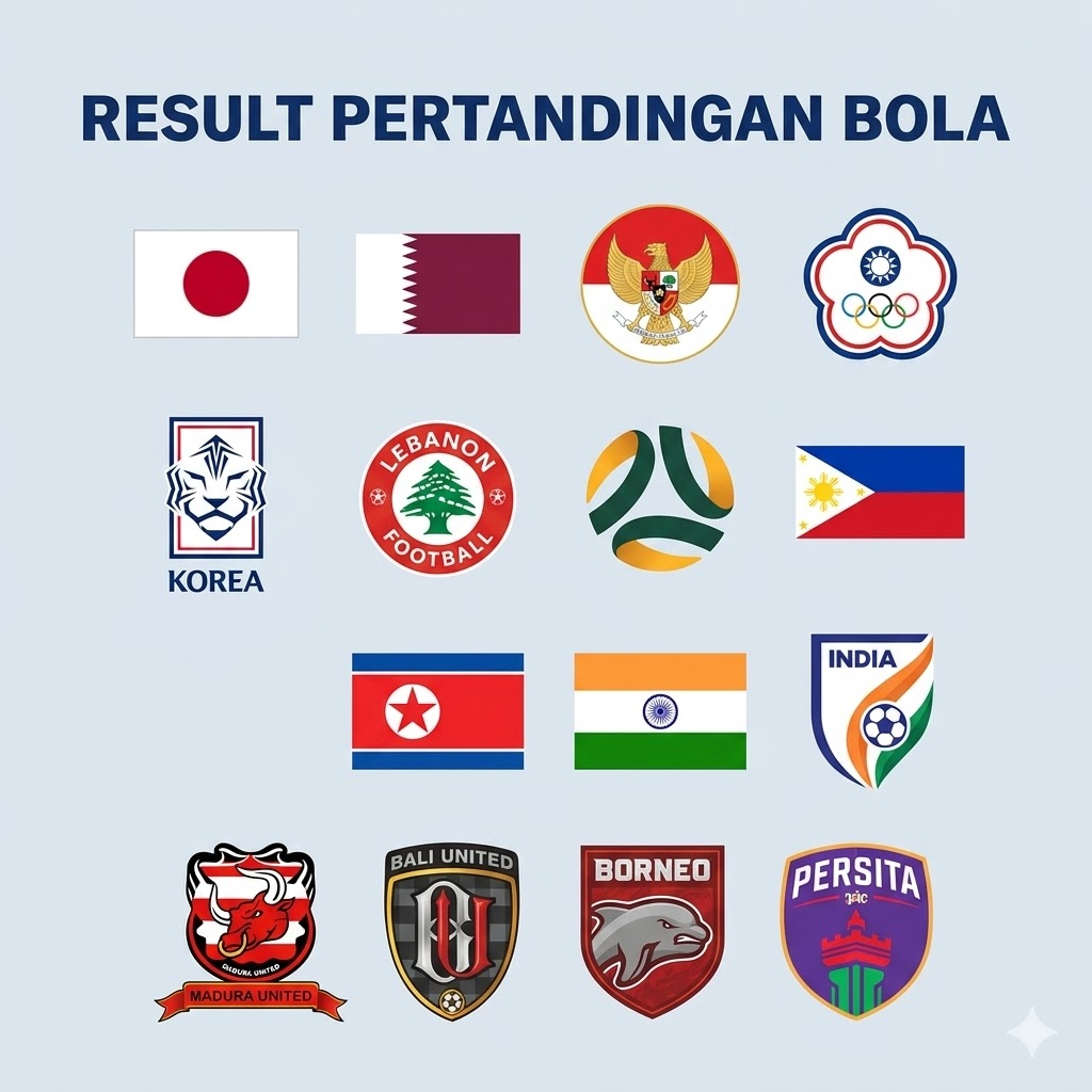 hasil pertandingan hari ini
