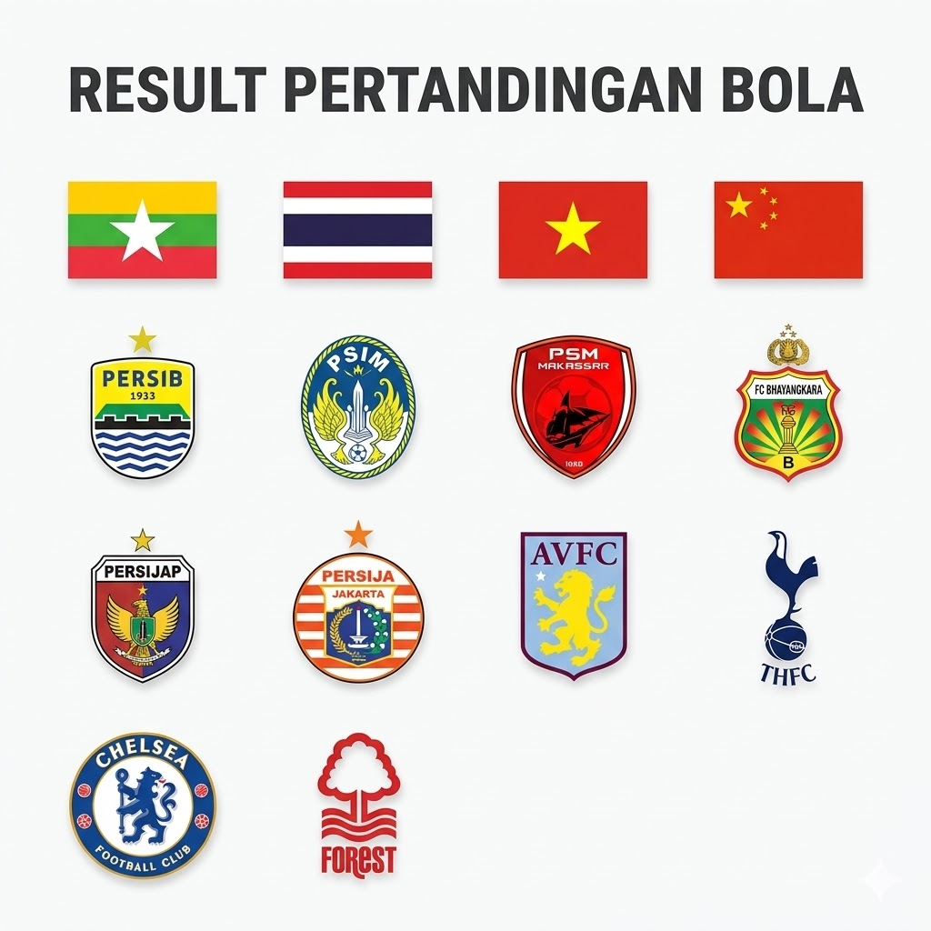 HASIL PERTANDINGAN BOLA HARI INI