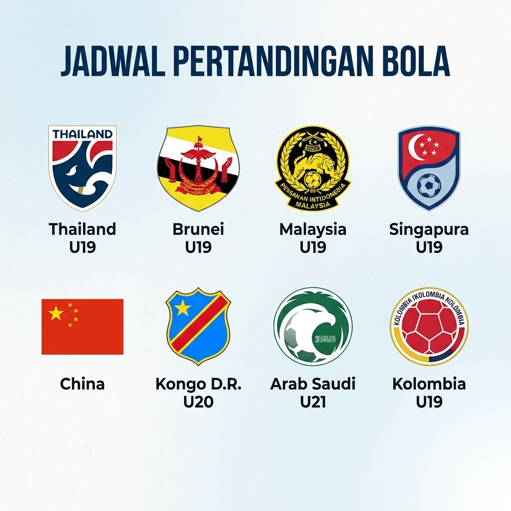 jadwal pertandingan bola