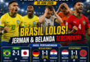 Hasil Piala Dunia 2026 30 Juni Brasil lolos Jerman Belanda tersingkir