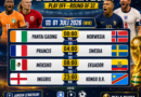 Jadwal Piala Dunia 2026 1 Juli 2026 Pantai Gading vs Norwegia Prancis vs Swedia Inggris vs Kongo DR