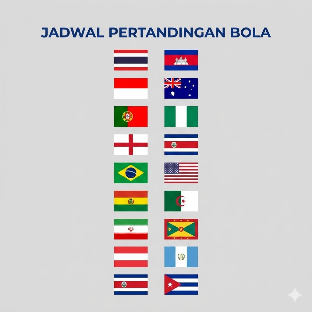 JADWAL BOLA HARI INI