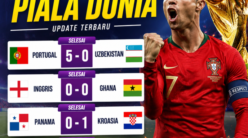 Hasil Piala Dunia 2026 Portugal vs Uzbekistan 5-0