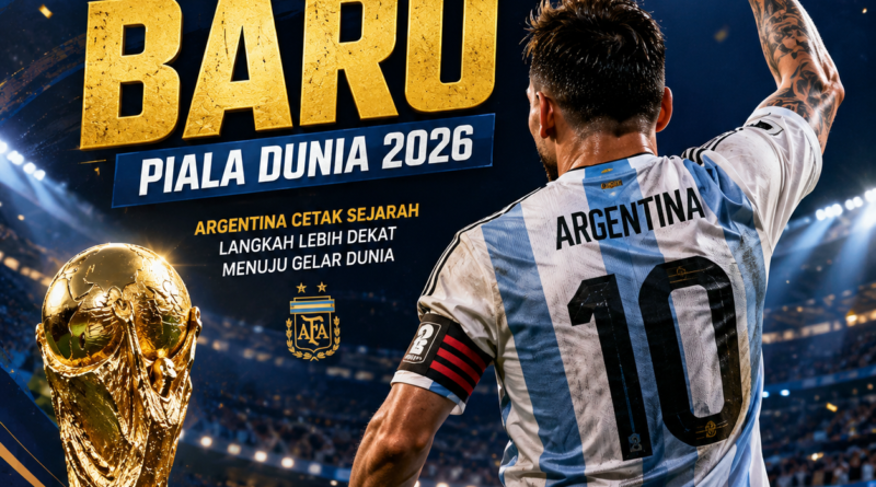 Messi ukir rekor baru di Piala Dunia 2026 bersama Argentina