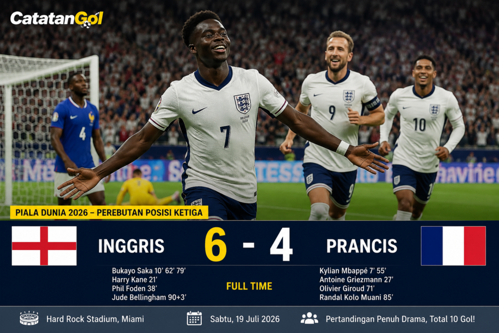Inggris vs Prancis