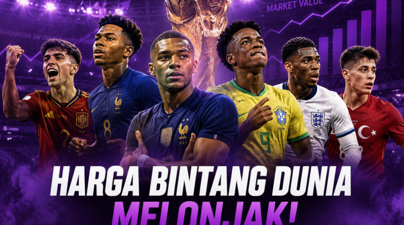 Harga para bintang Piala Dunia 2026 melonjak setelah tampil impresif sepanjang turnamen