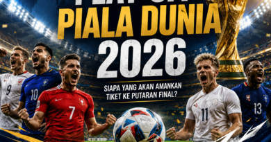 Play-Off Piala Dunia 2026 menuju putaran final, persaingan sengit memperebutkan tiket lolos ke Piala Dunia FIFA 2026.