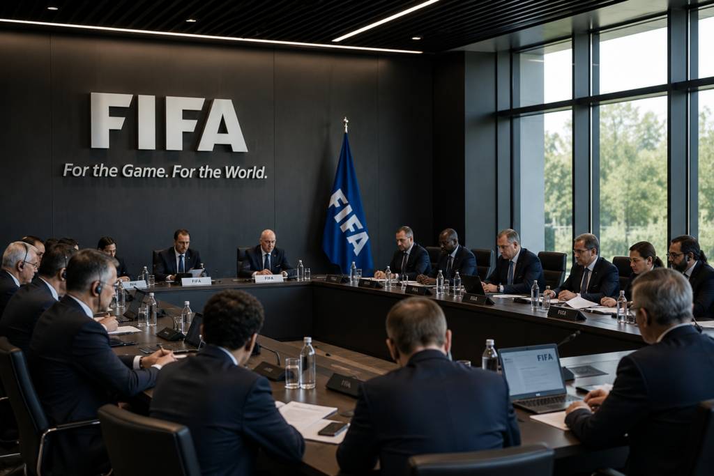 Rapat FIFA membahas proposal hak komersial Piala Dunia yang menuai kritik dari UEFA dan AFC.