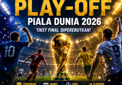 Drama Play-Off Piala Dunia 2026, tiket final diperebutkan menuju babak penentuan