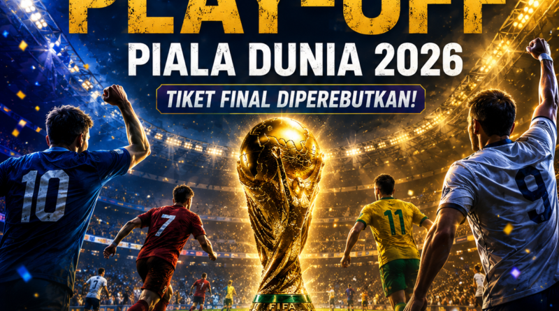 Drama Play-Off Piala Dunia 2026, tiket final diperebutkan menuju babak penentuan
