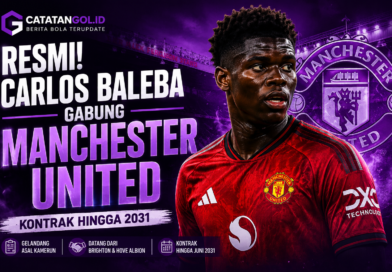 Carlos Baleba resmi bergabung dengan Manchester United hingga 2031