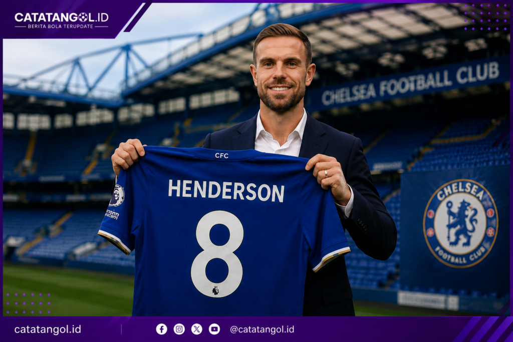 Jordan Henderson resmi bergabung dengan Chelsea untuk memperkuat skuad asuhan Xabi Alonso.