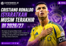 Cristiano Ronaldo isyaratkan musim terakhir pada 2026/27