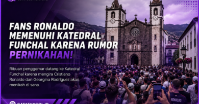 Ribuan fans Ronaldo memenuhi Katedral Funchal karena rumor pernikahan