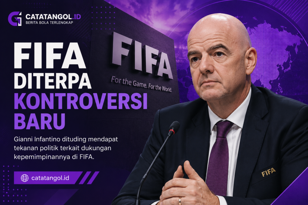 Gianni Infantino menjadi sorotan setelah kontroversi baru di FIFA memicu kritik dari sejumlah pihak.