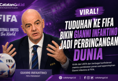 Gianni Infantino menjadi sorotan setelah kontroversi FIFA memicu perdebatan di dunia sepak bola.