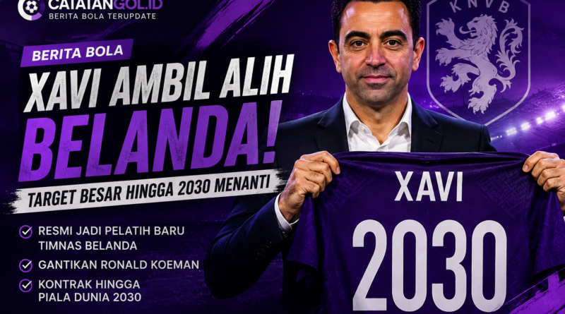 Xavi resmi menjadi pelatih Timnas Belanda hingga Piala Dunia 2030