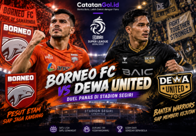 Borneo FC vs Dewa United di Stadion Segiri