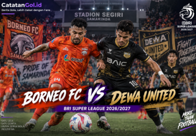 Borneo FC vs Dewa United di Stadion Segiri