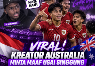 Kreator Australia OlanTekkers minta maaf usai singgung Timnas Indonesia U-20