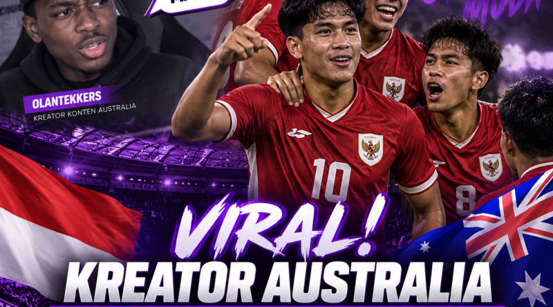 Kreator Australia OlanTekkers minta maaf usai singgung Timnas Indonesia U-20