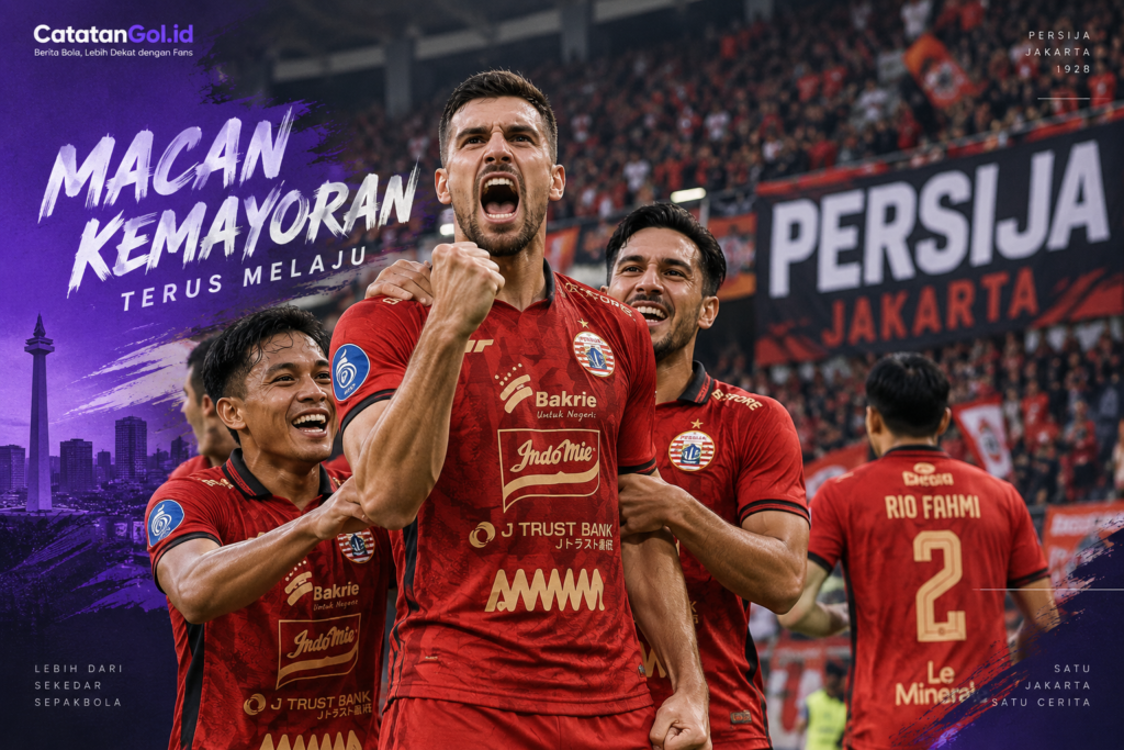 Persija Jakarta meraih dua kemenangan di Super League 2026/2027