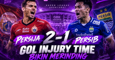 Persija vs Persib berakhir 2-1 di GBK