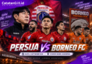 Shin Tae-yong dan Persija menghadapi Borneo FC di Stadion Segiri