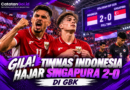 Timnas Indonesia hajar Singapura 2-0 di GBK