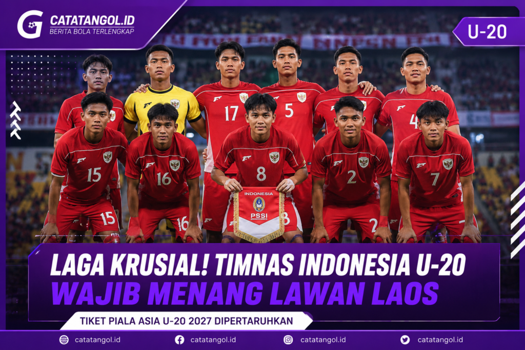 Timnas Indonesia U-20 menghadapi Laos di Kualifikasi Piala Asia U-20 2027