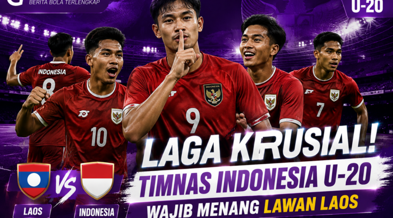 Timnas Indonesia U-20 menghadapi Laos pada Kualifikasi Piala Asia U-20 2027
