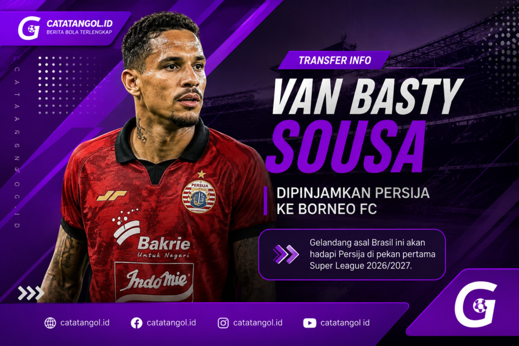 Van Basty Sousa saat bergabung dengan Borneo FC dan berpotensi menghadapi Persija